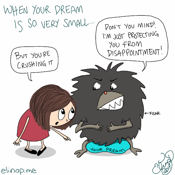 Q&Doodle: How to Get Over Fear of Being Disappointed?