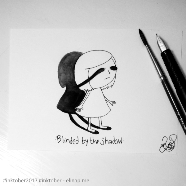 Inktober Day 24 – Blind