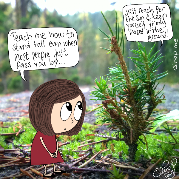 When Feeling So Small…