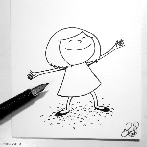 Daily Doodling – GOOD-HUMORED