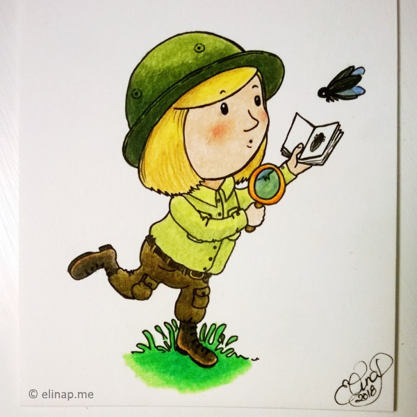 Daily Doodling – A Little Explorer