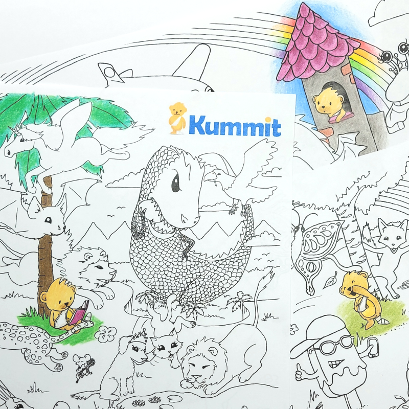 Coloring pictures for Kummit ry Coloring pictures for Kummit ry
