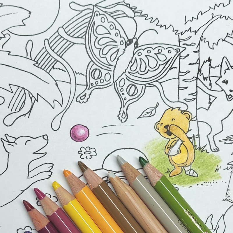 Coloring pictures for Kummit ry Coloring pictures for Kummit ry