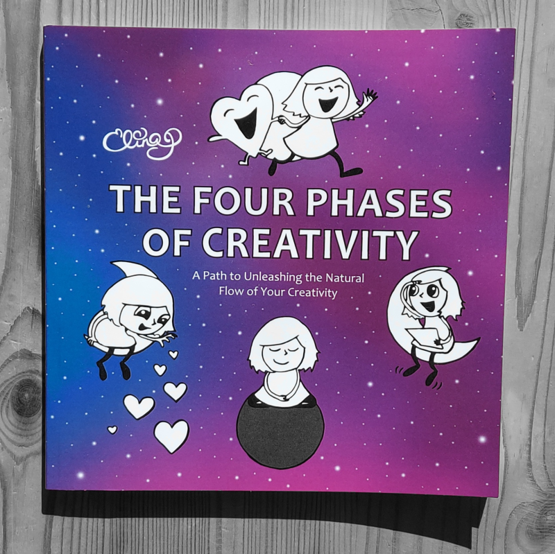 The Four Phases of Creativity paperback edition by elinap