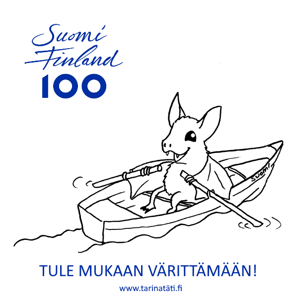 Suomi 100 vuotta (virallinen ohjelma), 2017, yksityiskohta, A3 tussipiirros