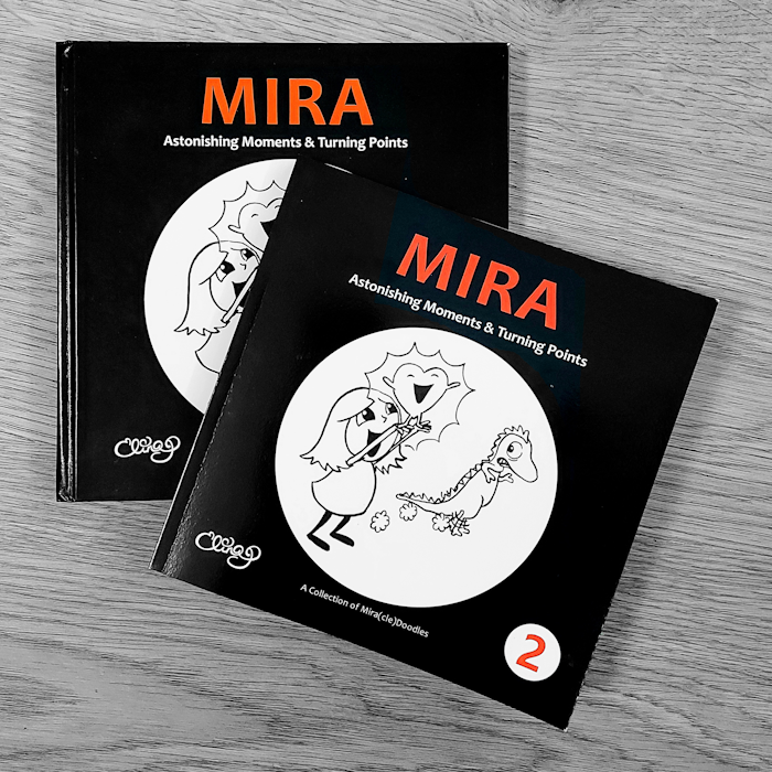 MIRA - A Doodle Collection Vol.2 Hardcover & Paperback MIRA - A Doodle Collection Vol.2 Hardcover & Paperback