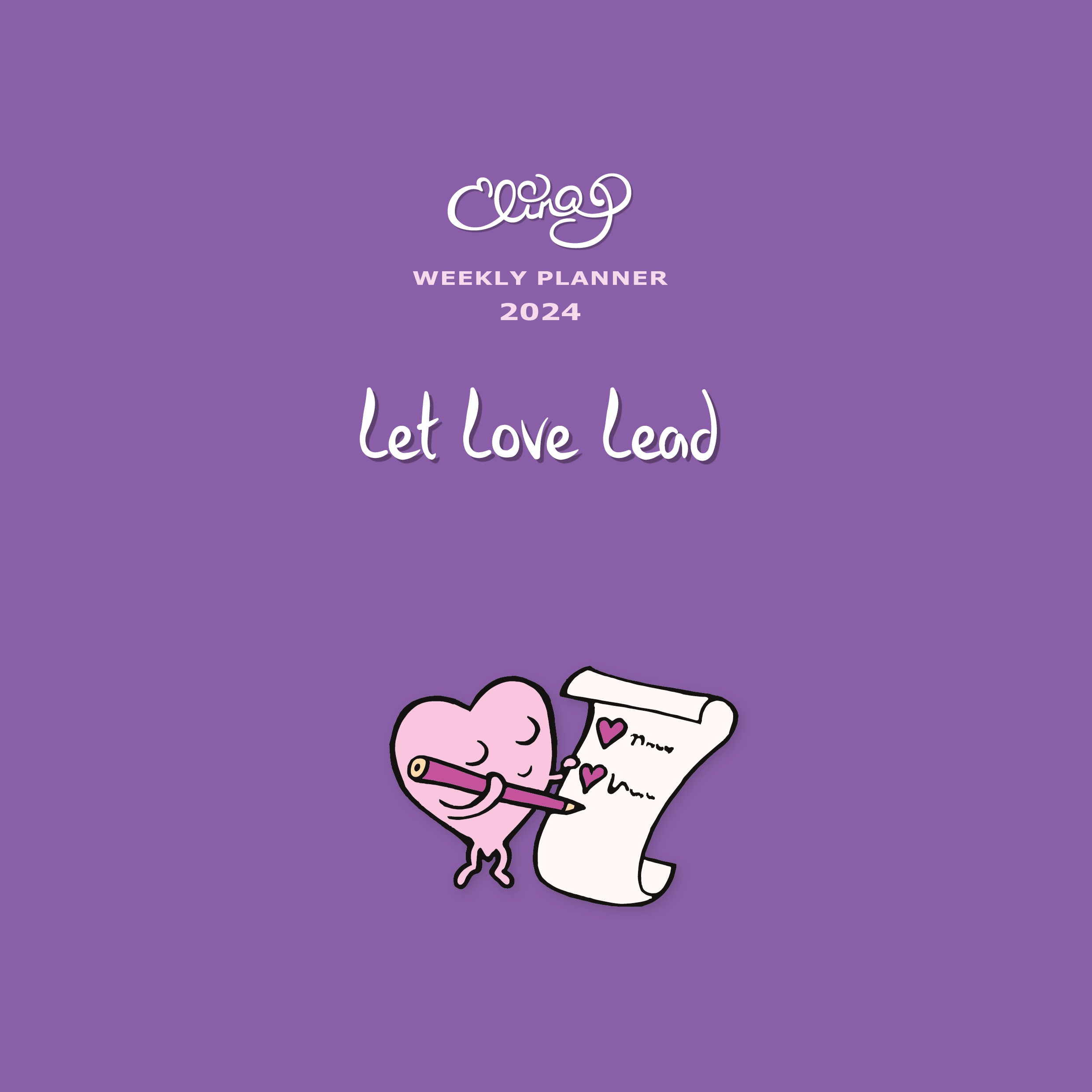 Let Love Lead Planner 2024