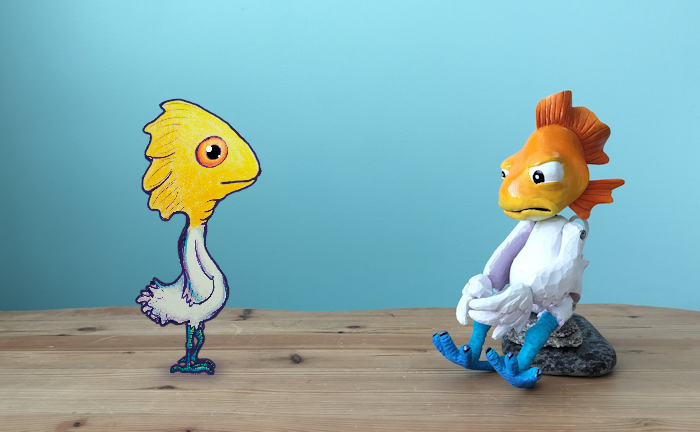 Go for your Dreams, says Mr. Fishbird
